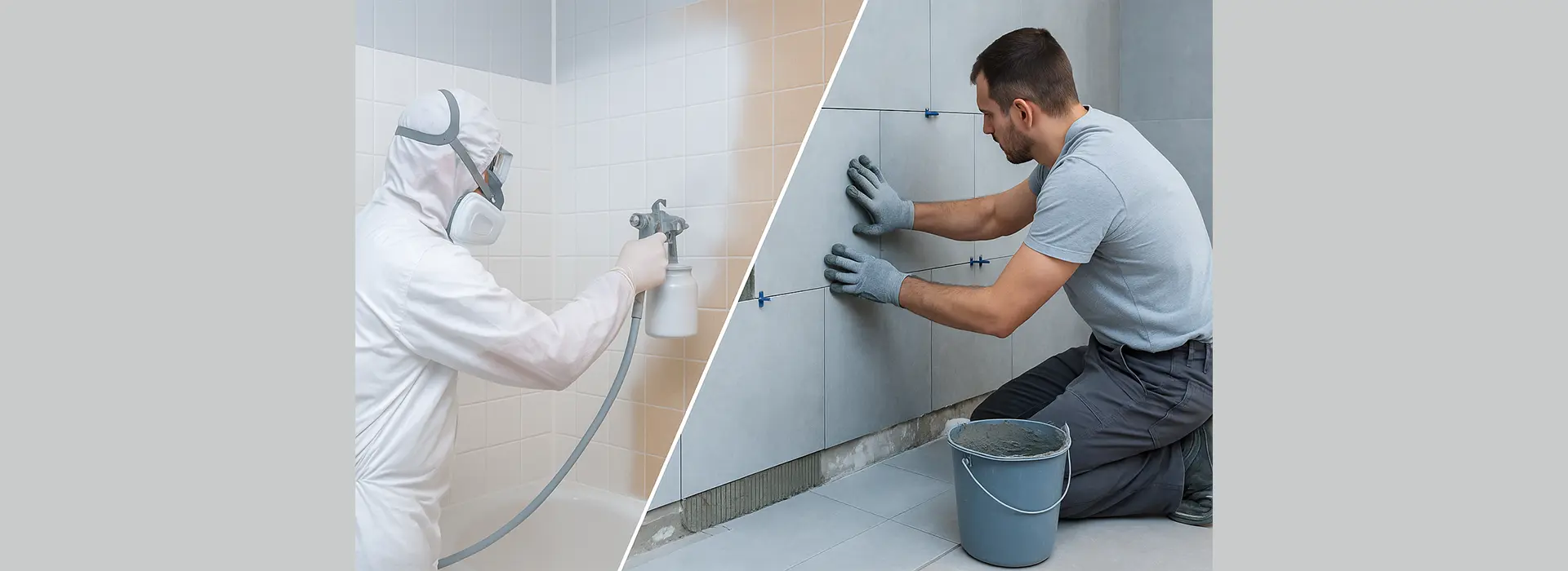 Cost Analysis: Tile Refinishing vs. New Tile Installation - Bathtub ...